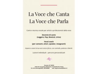 La Voce che Canta - La Voce che  Parla