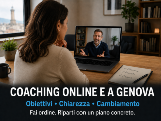 Coaching individuale online e a Genova – obiettivi, chiarezza e cambiamento