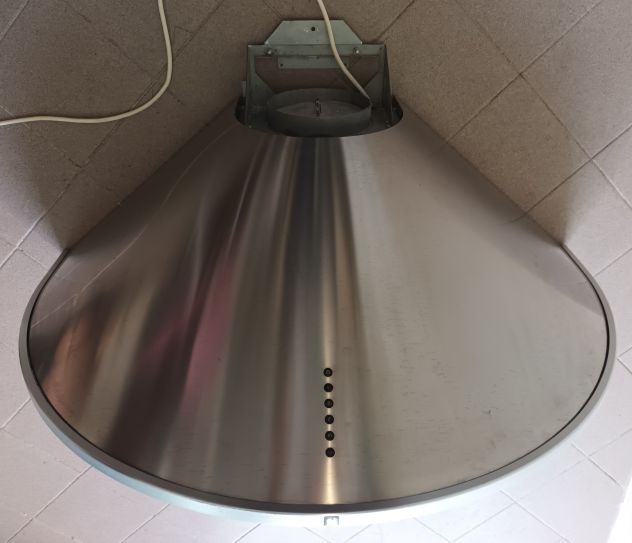 Cappa da cucina cilindrica conica Acciaio Marca Sirius - Foto 3