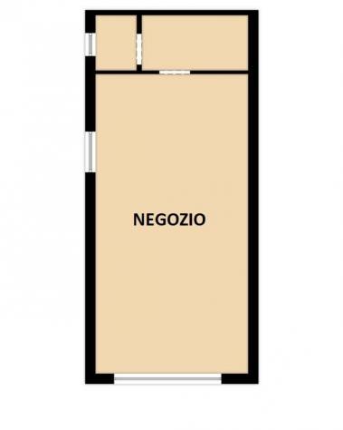 Locale comm.le/Fondo in vendita a Altopascio 55 mq Rif: 1056934