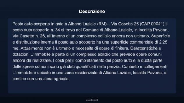 Immobile in asta di 2 m² in vendita a Albano Laziale - Foto 4