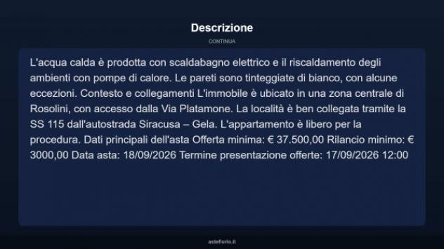 Immobile in asta di 114 m² in vendita a Rosolini - Foto 12
