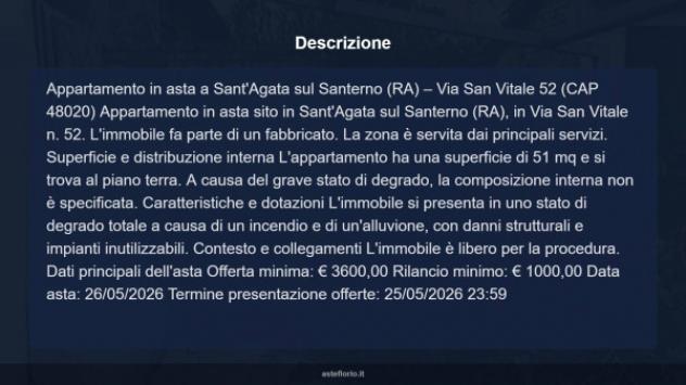 Immobile in asta di 51 m² in vendita a Sant'Agata sul Santerno - Foto 18