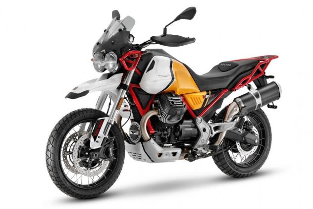 Moto Guzzi V85 TT V85 TT E5 EVOCATIVE GIALLO MOJAVE