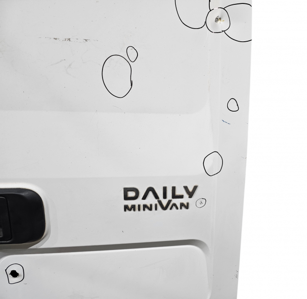 PORTA CARICO POSTERIORE A BATTENTE DX NON VETRATA IVECO Daily 35C10 3804503 (0609) - Foto 6