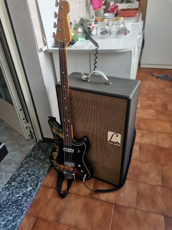 Basso e amplificatore Layolo Torino anni 60 - Foto 5