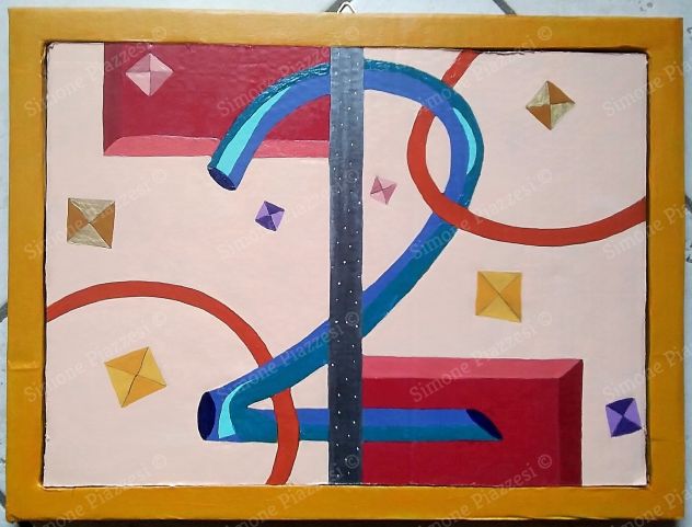 Quadro di Simone Piazzesi - NUMERO DUE (2023) - Foto 2