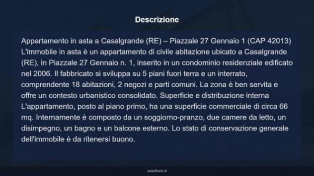 Immobile in asta di 66 m² in vendita a Casalgrande - Foto 5