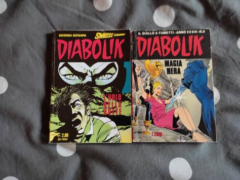 Diabolik, vari numeri