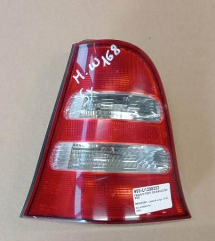 FANALE POST. SX BIANCO/ROSSO 999-U1298253 Parti elettriche  Fanaleria  Fanali  Fanale post. sx. MERCEDES - Classe A - 01-05-2001 - 01-09-2004, MERCEDE