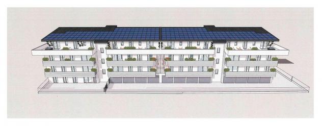 CESENA ( TORRE DEL MORO ) = appartamento NUOVO con 3 camere letto, AMPIO BALCONE, garage DOPPIO - Foto 8