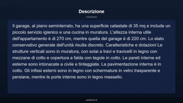 Immobile in asta di 61 m², box auto in vendita a Crespina e Lorenzana - Foto 5
