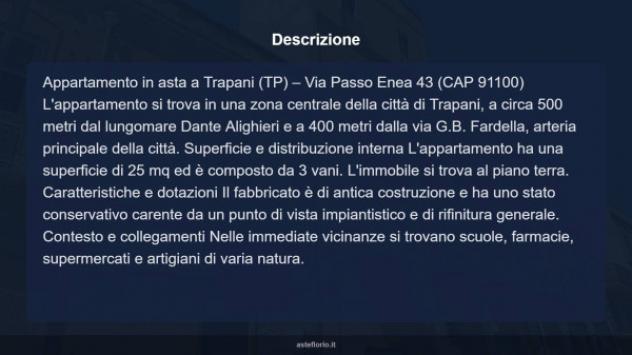 Immobile in asta di 25 m² in vendita a Trapani - Foto 14
