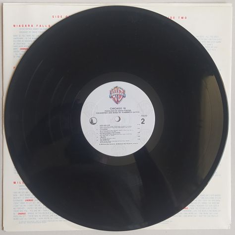 CHICAGO-Chicago 18-Ed Warner Bros USA-LP 1986- - Foto 2