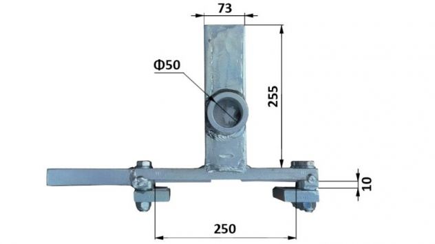 -CILINDRO IDRAULICO FLANGE 80/50-xxx - Foto 2