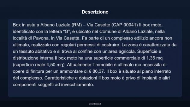 Immobile in asta di 4 m² in vendita a Albano Laziale - Foto 4