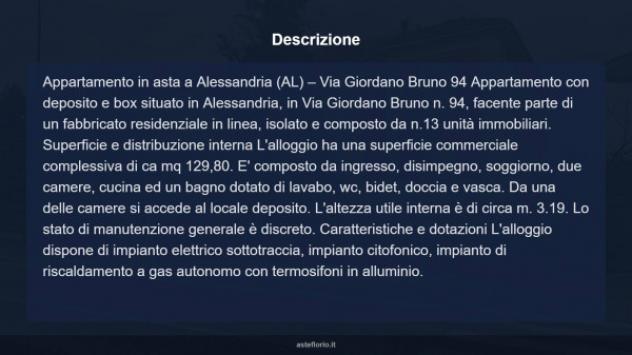 Immobile in asta di 129 m² in vendita a Alessandria - Foto 14