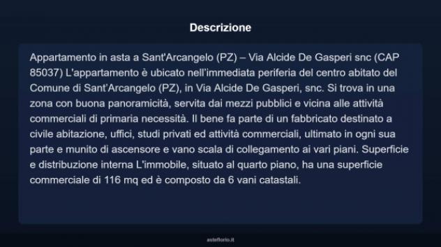 Immobile in asta di 116 m² con più di 5 locali in vendita a Sant'Arcangelo - Foto 18
