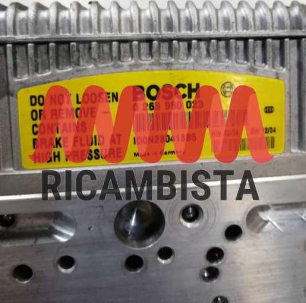 Mercedes Classe E W211 gruppo ABS SBC A0054315012 0265250082 0265960023 - Foto 2