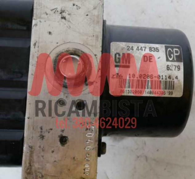 24447835 Opel Astra centralina gruppo pompa ABS