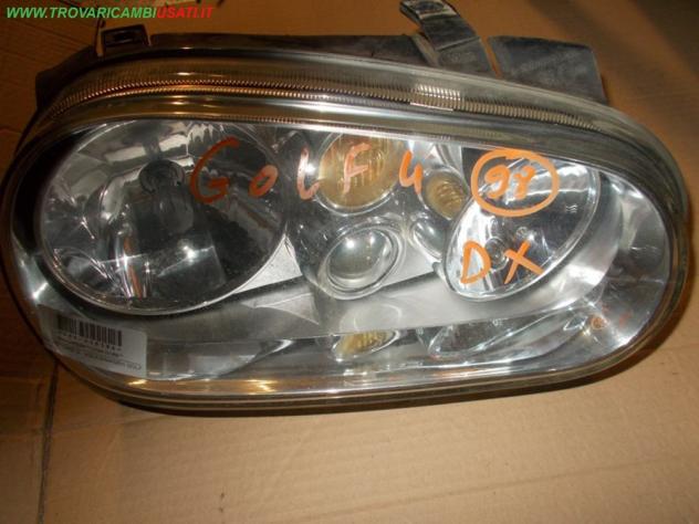 PROIETTORE D. NO FENDI VOLKSWAGEN GOLF (1J/1E) 999-U48586 Parti elettriche  Fanaleria  Proiettori  Proiettore ant. VOLKSWAGEN - GOLF 4 - 01-08-1997 -