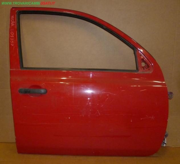 PORTA ANT.D. ROSSO PASTELLO NISSAN MICRA 3p / 5p  Carrozzeria  Lamierati esterni  Porte  Porta ant. dx. NISSAN - MICRA 3p / 5p - 01-01-2003 - 01-11-20