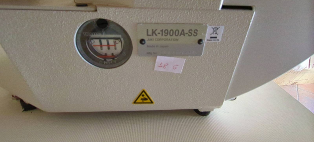 BARTACKING MACHINE MOD. LK 1900A-SS JUKI CORPORATION - Foto 2