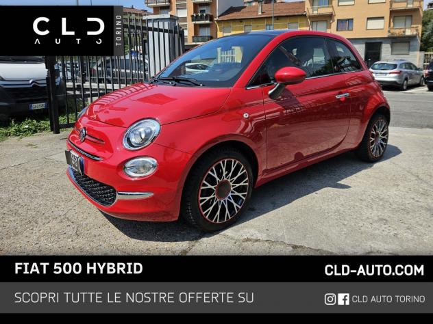 FIAT 500 Hybrid 1.0 70cv Ibrido Red