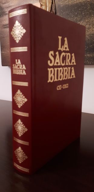 LA SACRA BIBBIA, edizione ufficiale della C E I 1991 - Annunci Milano