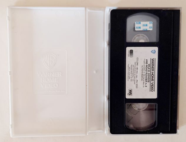 VIDEOCASSETTA VHS WILE E. COYOTE & ROAD RUNNER 2 DISTRIBUZIONE WARNER BROSS,1990 - Foto 5