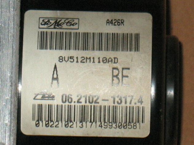 8V512M110AD POMPA ABS FORD FIESTA 8V512M110AD 06.2102-1317.4 06.2109-5581.3 - Foto 2