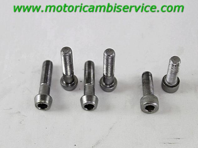 BULLONI PIASTRE FORCELLA KAWASAKI NINJA 636 ZX-6R ABS 2013 - 2016 921520757 921521888 FRONT FORK HOLDERS BOLTS