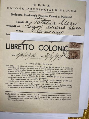 Libretto colonico toscana - Foto 6