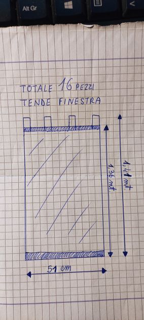 Tendine per finestre in cotone modello Bréteny - Foto 4