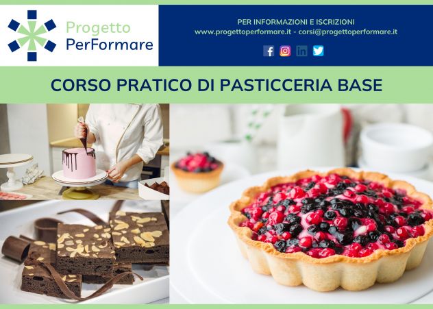 Corso pratico di pasticceria base a Chivasso (TO)