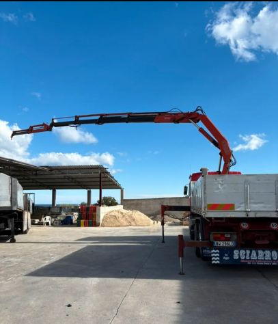 Iveco turbostar 190 33 ribaltabile con gru fassi - Foto 7