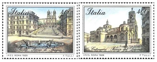 ITALIA francobolli serie: PIAZZE - Foto 3