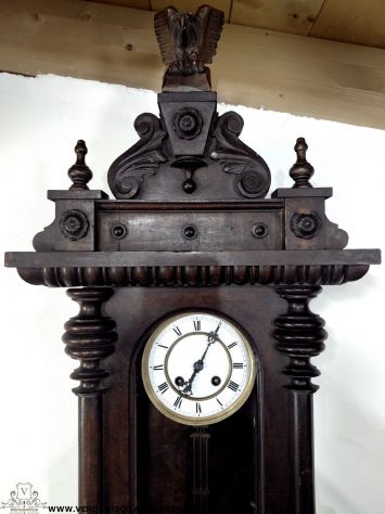 176427 Antico orologio a pendolo funzionante - Foto 5