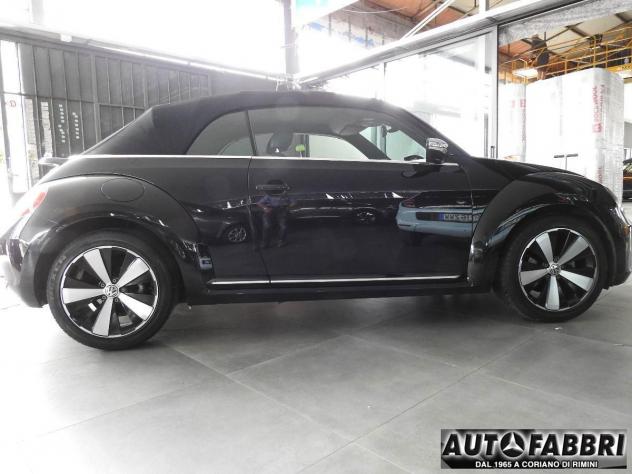 VOLKSWAGEN - New Beetle Cabrio 1.2 tSI Design Ltd Plus Car Play Navigatore Sat- Android A. Pelle Sport Design - Foto 2