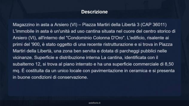 Immobile in asta di 8 m² in vendita a Arsiero - Foto 9