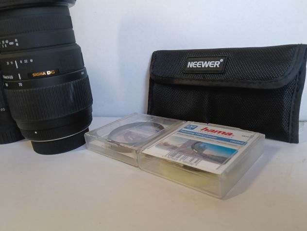 Nikon D5100 con tre obiettivi, filtri e borse. - Foto 5