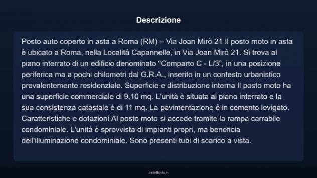 Immobile in asta di 9 m² in vendita a Roma - Foto 3