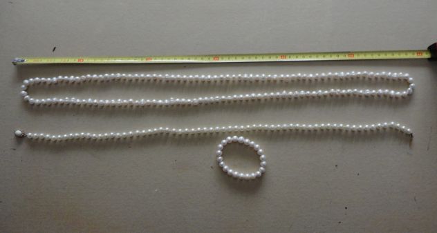Lotto vari oggetti Collana e Bracciale di Diaspro - Foto 4