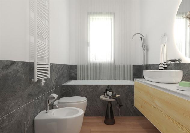nuovo trilocale con terrazzo in classe energetica A4 in vendita a Meda (MB) - Foto 14