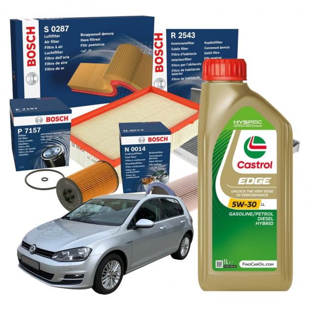 Kit Tagliando + Olio Motore Boscktb009+Cast5W30