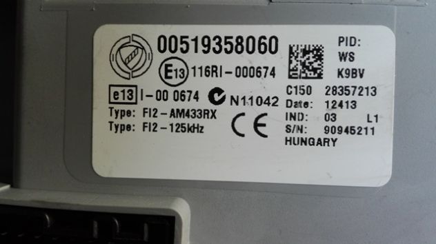 Body computer Fiat Punto Evo 1.2 del 2011(00519358060) - Foto 3