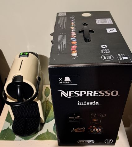 Macchina Caffè Nespresso De'Longhi Inissia EN80.CW - Foto 2