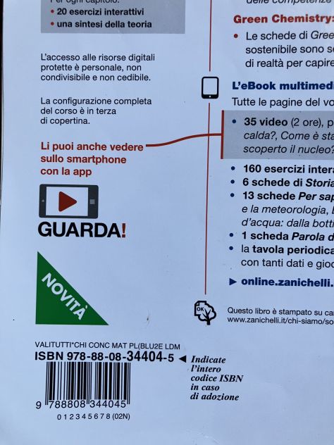 Biennio superiori - chimica - Concetti e modelli - Foto 3