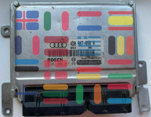 0261206015 4D0907558H Audi A8 4.2 centralina motore Bosch