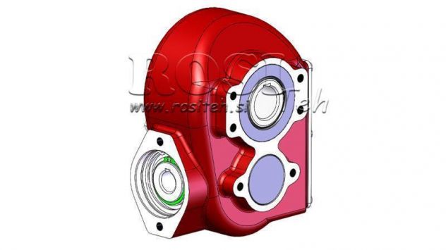 -RIDUTTORE - MOLTIPLICATORE RT160 PER MOTORE IDRAULICO - Foto 4